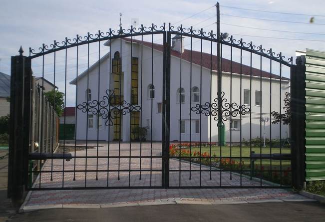 Кованые ворота Харьков